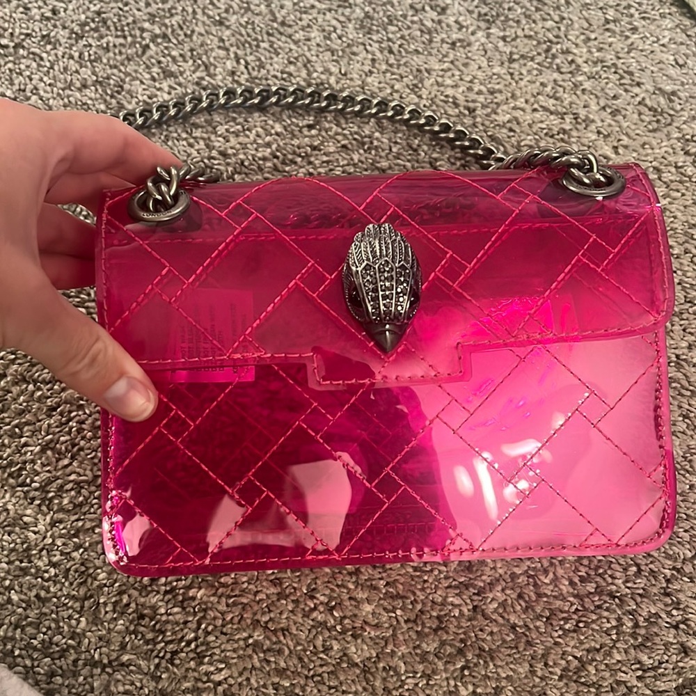 Kurt Geiger Pink Translucent bags